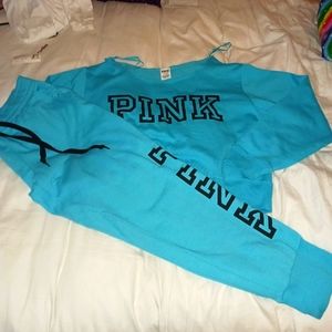NWOT VICTORIA'S SECRET JOGGER SET